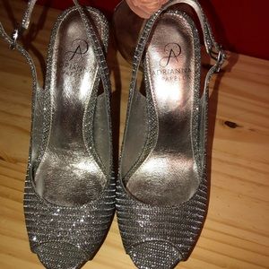 Adrianna Papell Rita Metallic Platform Pumps